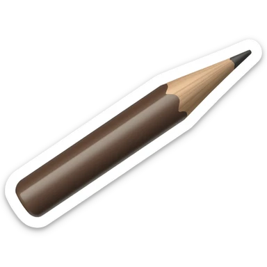 eyebrow pencil sticker