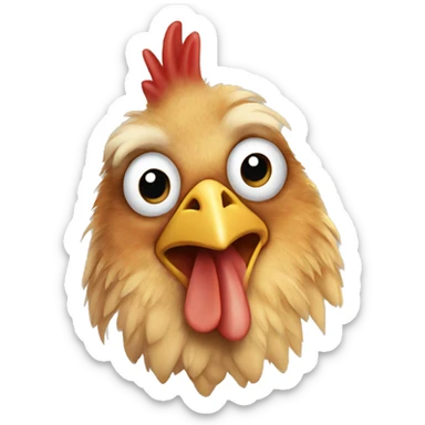 Chicken sticker