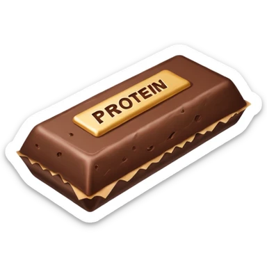protein bar sticker