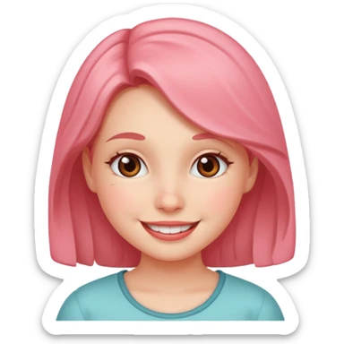 I have a crush on a girl  sticker