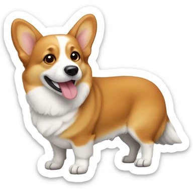 Corgi sticker