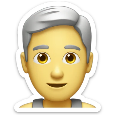 Personne sur des toilettes sticker