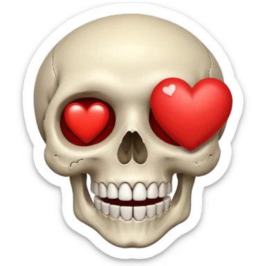 💀😚❤️ sticker