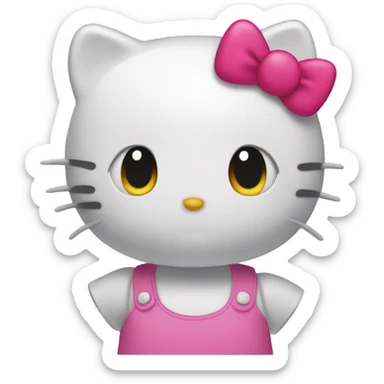 Hello kitty sticker
