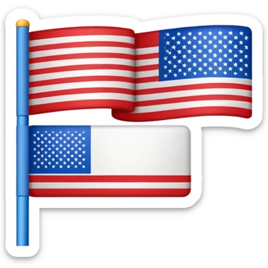 Goal label american style sticker