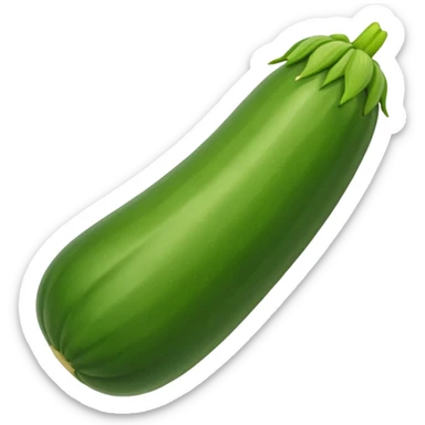 Pool zucchini  sticker