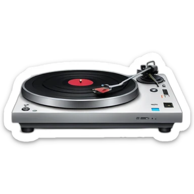 Technics-turntable sticker