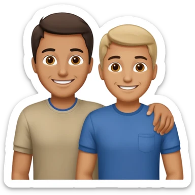 Mans bes friends sticker