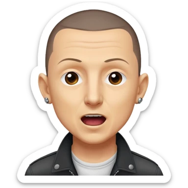 chester bennington  sticker