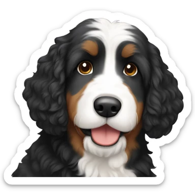 Bernedoodle sticker