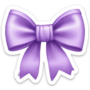 Bow emoji sticker