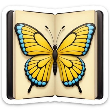 Cien años de soledad libro portadaç sticker