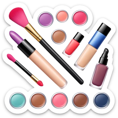 Makeup sticker