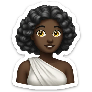 Siren (greek mythology) black sticker