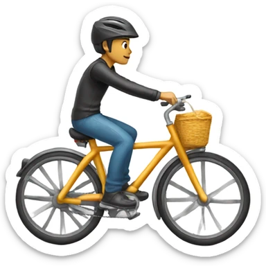 Xing ping on bike sticker