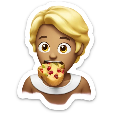 Yummy eating  sticker