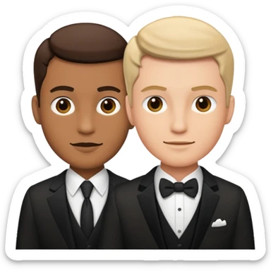 Combine these emojis.🤵and🤵 sticker