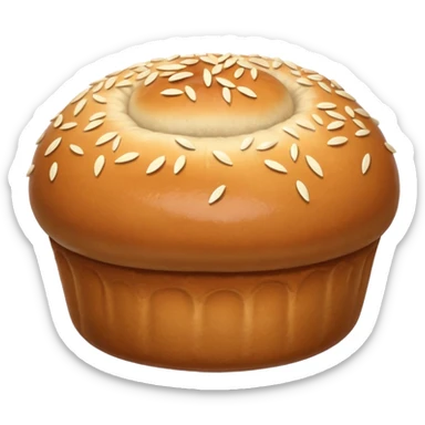 round bun or siopao emoji sticker