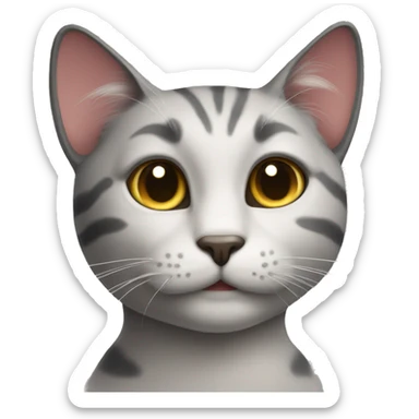 Humanoid Cat sticker