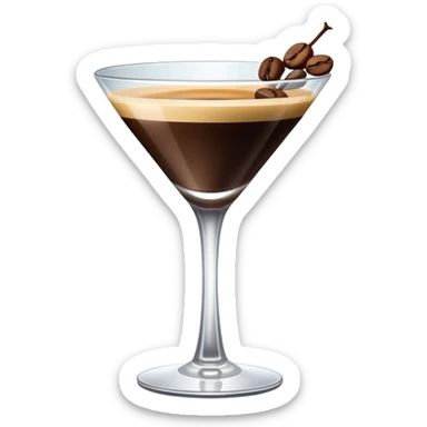 espresso martini sticker