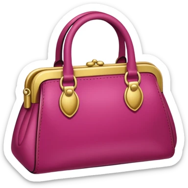 woman's purse sticker
