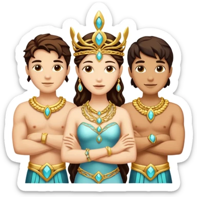 the people of Atlantis sticker