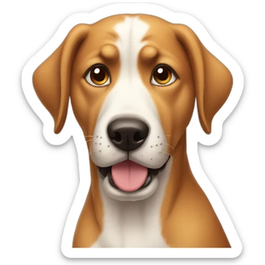 Dog whining sticker