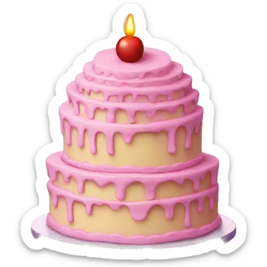 Cake sticker