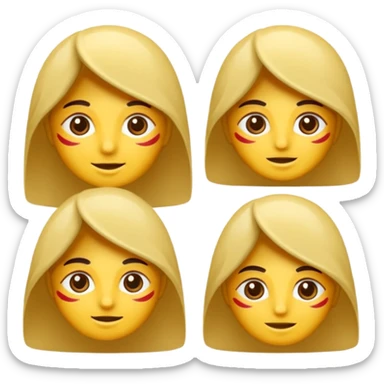 یک پرچم  بساز که بالاش سبز پایینش قرمز که وسطش شیر باشه sticker