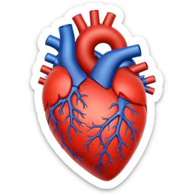 Laboratory heart sticker