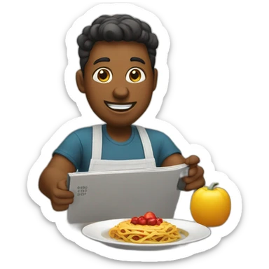 Taking a photo of a cookbook sticker