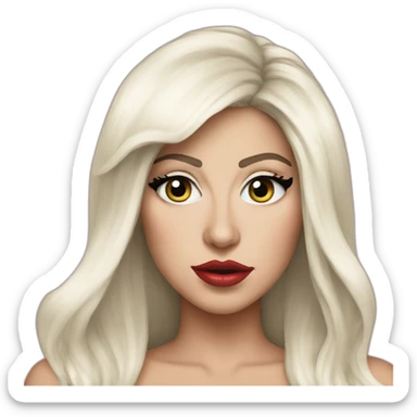 pokerface lady gaga sticker