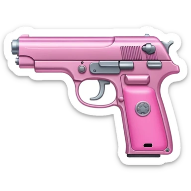 pink pistol sticker