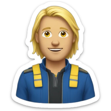 Sweden people sticker