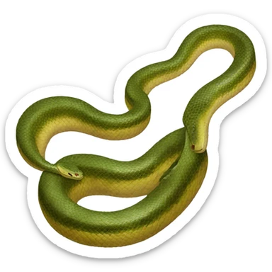 anaconda snake sticker