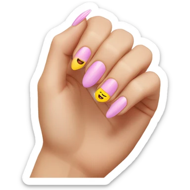 nails sticker
