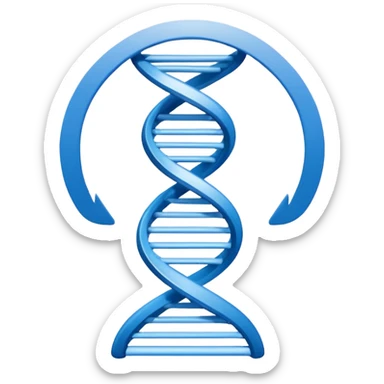 Create a WhatsApp emoji with text "Founder DNA inside" inspired by intel inside logo sticker