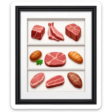  paris art SPAM MEAT gallery building   sticker