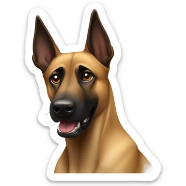 Malinois dit sticker