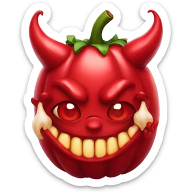 Devil fruits sticker