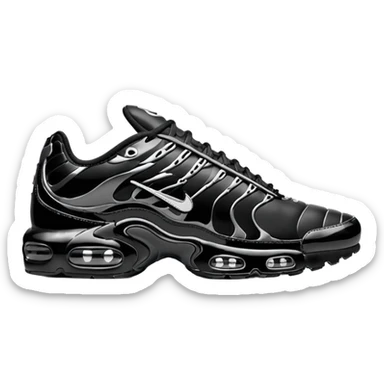 Nike airmax Tn noir sticker
