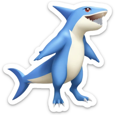 Latios-Sharpedo-Gabite Full Body sticker