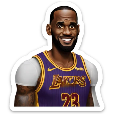 lebron sticker
