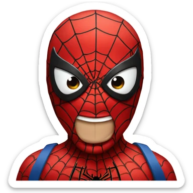 Spiderman sticker