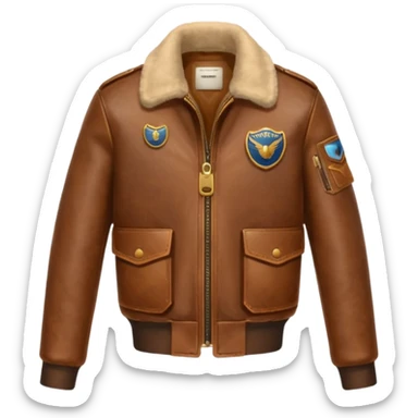 aviator jacket sticker
