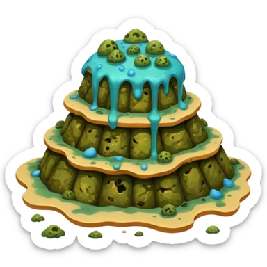 rotten food, no face, no people sticker