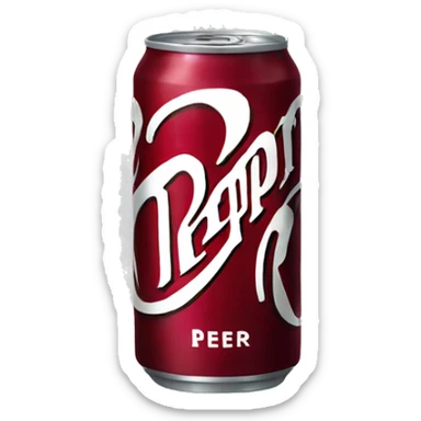 can of dr pepper  sticker
