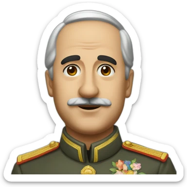 Francisco Franco supersaian sticker