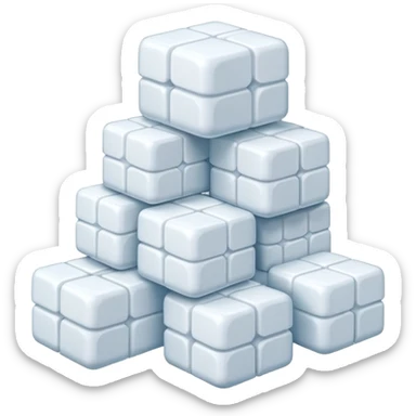 sugar cubes sticker