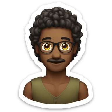 homens heteros amizade sticker